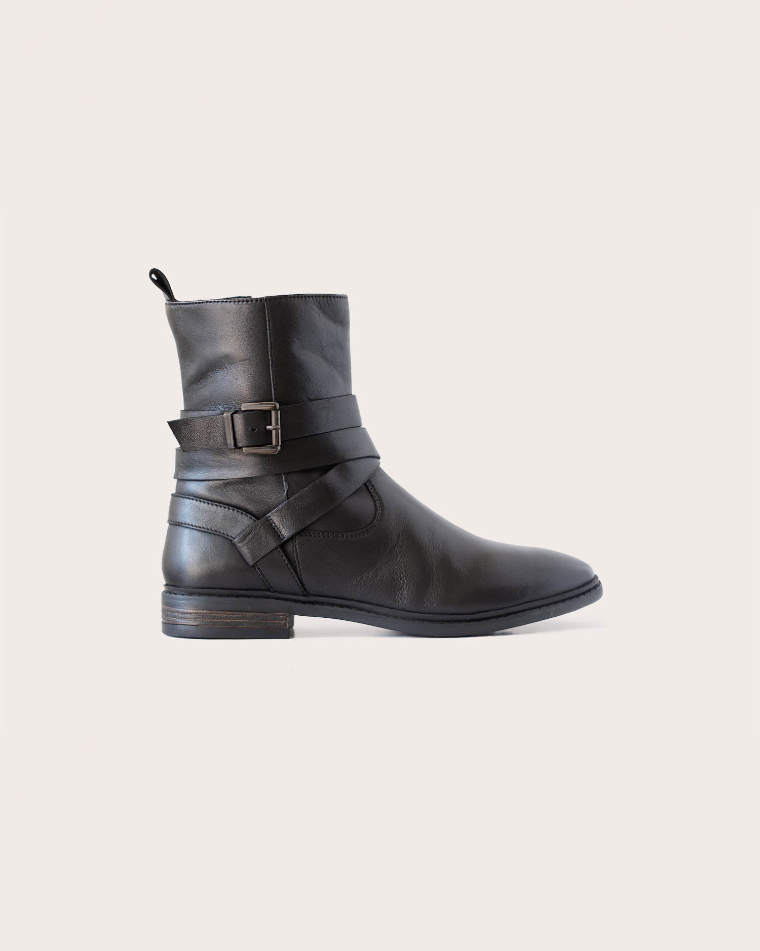Ladies Boot - Milano Brera in black leather - 5PM Footwear