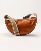 Lily Cognac Rounded Shoulder Bag