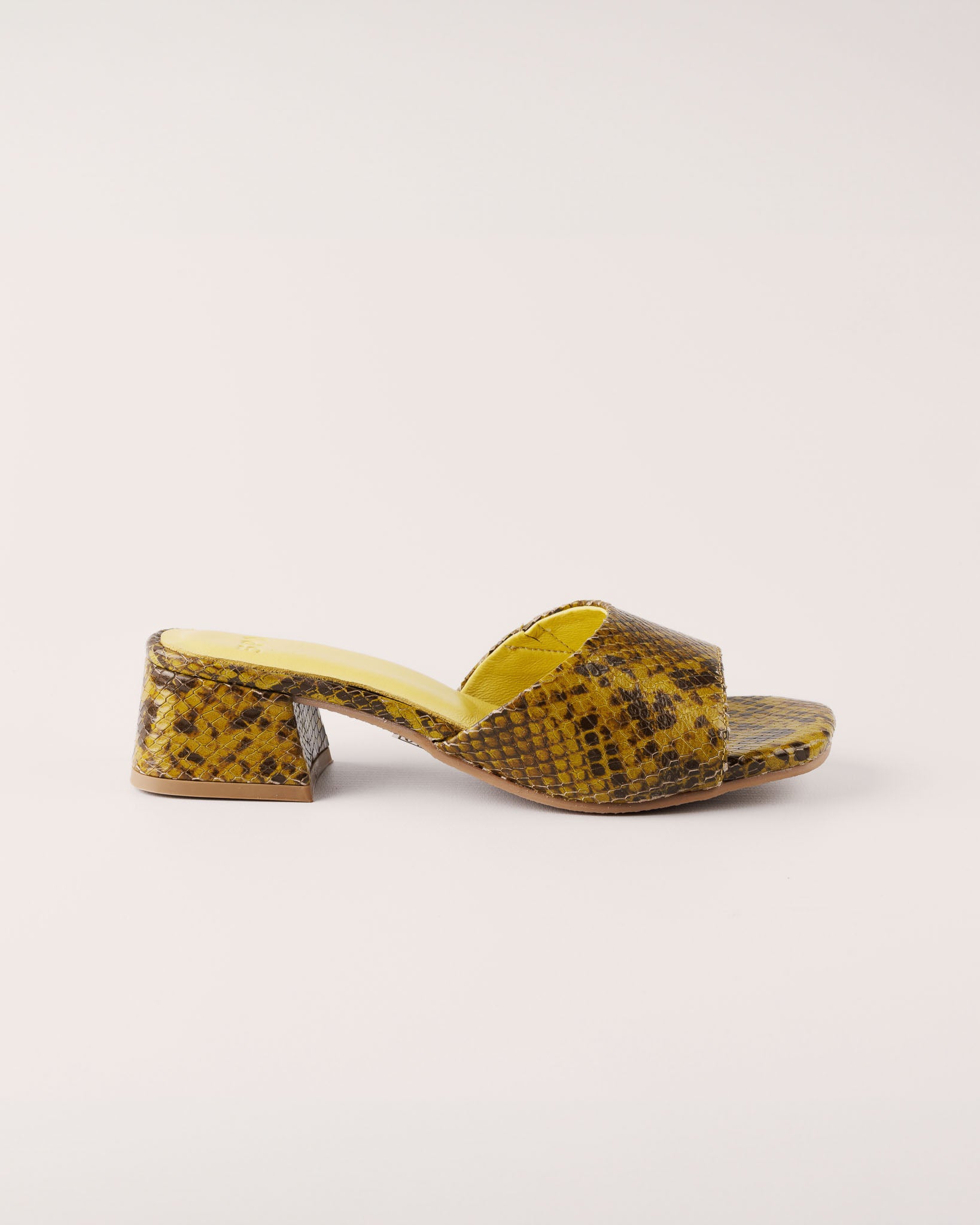 Sandal - Bologna Barca in Green Yellow - 5PM Footwear - Front
