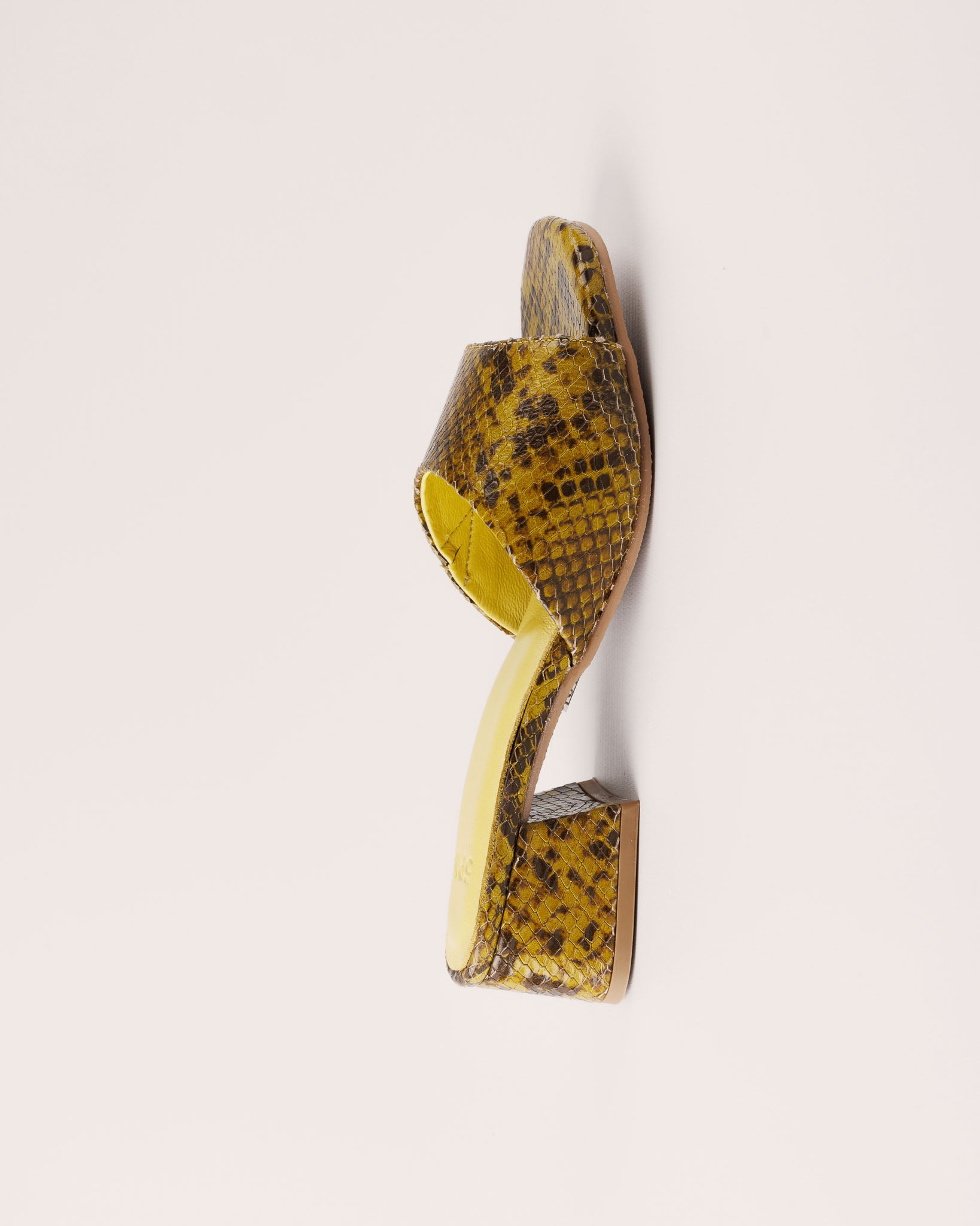 Sandal - Bologna Barca in Green Yellow - 5PM Footwear - Side