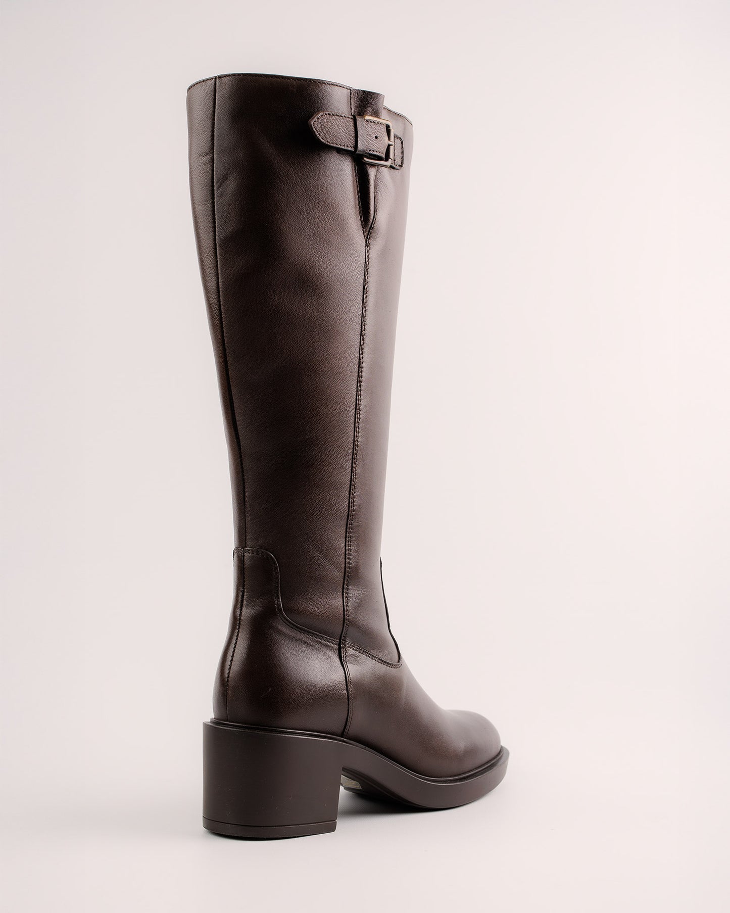 Rachel dark brown leather boot women | Modern & stylish