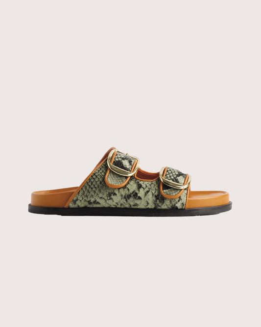 5PM Slipper Siena Aquila Mint Orange