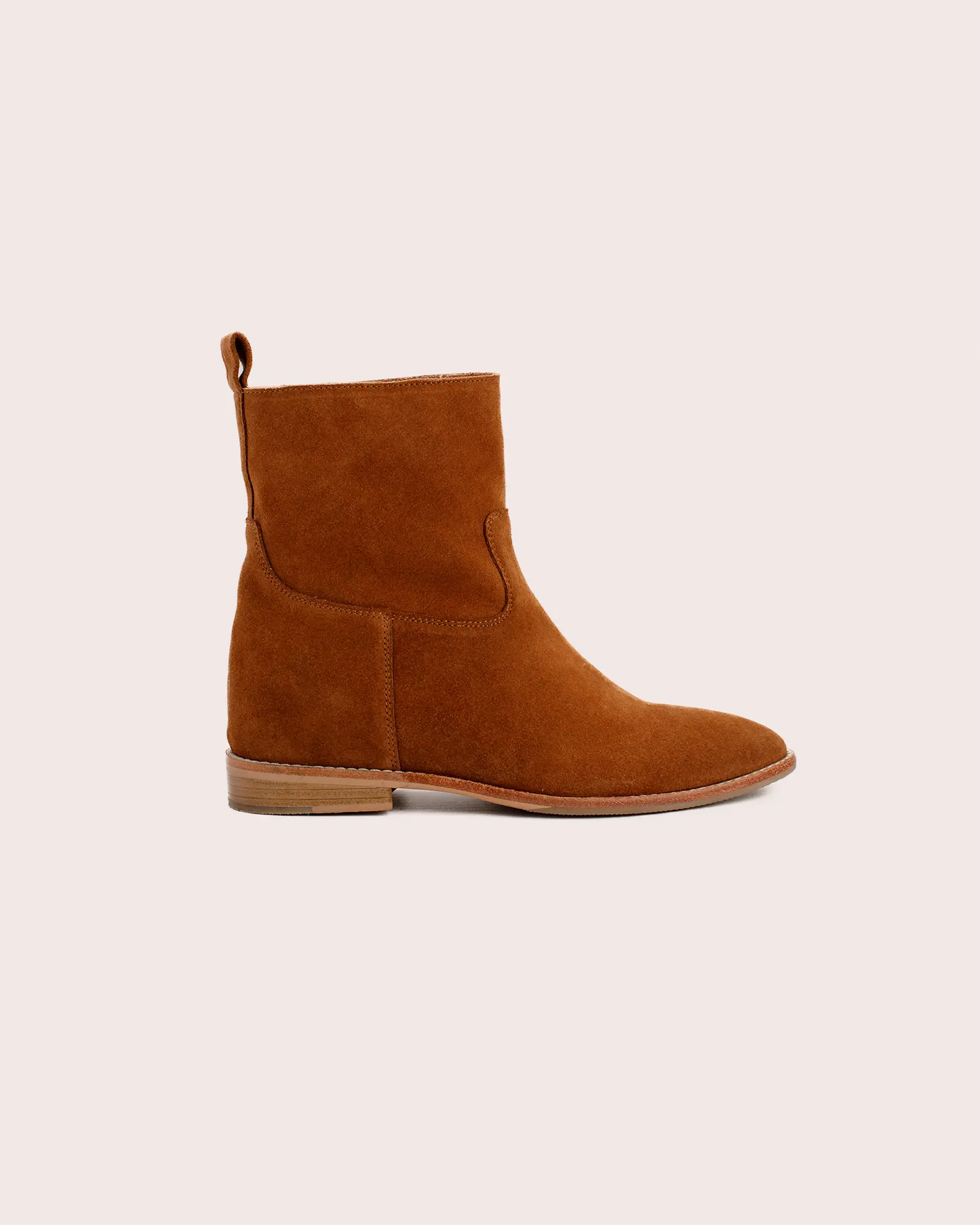 5PM Naomi Auburn Suede Inner Wedge Boot