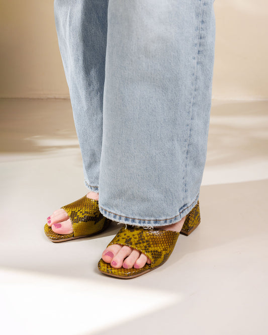 5PM Bologna Barca Sandal Yellow